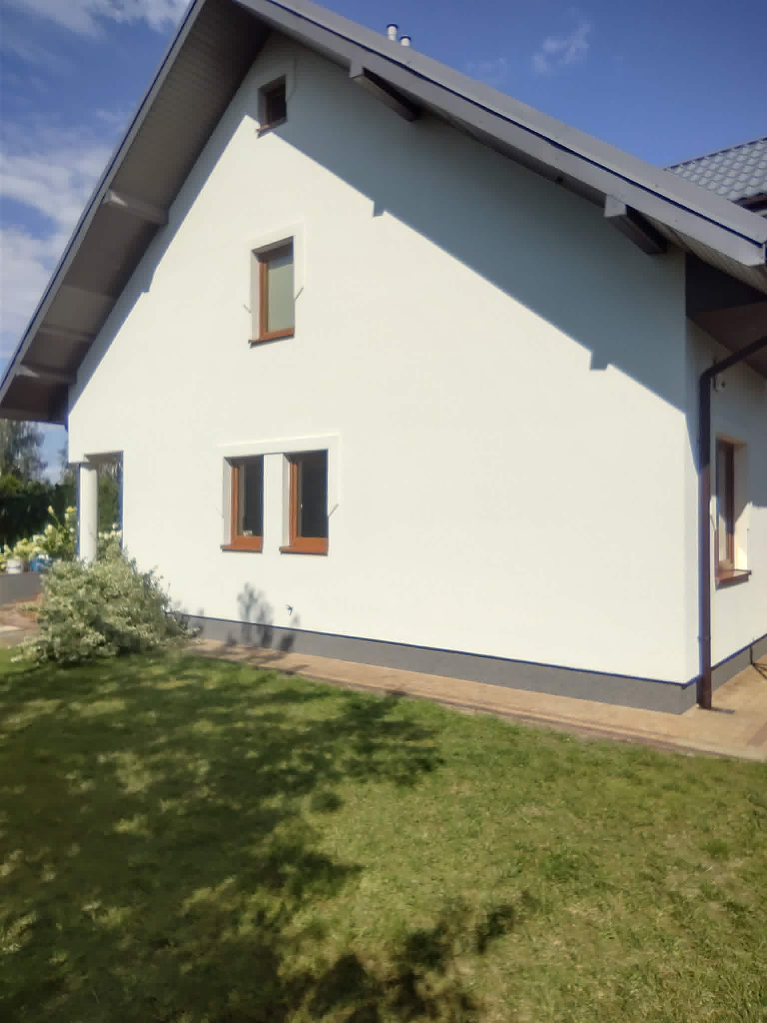 Gotowa elewacja domu jednorodzinnego